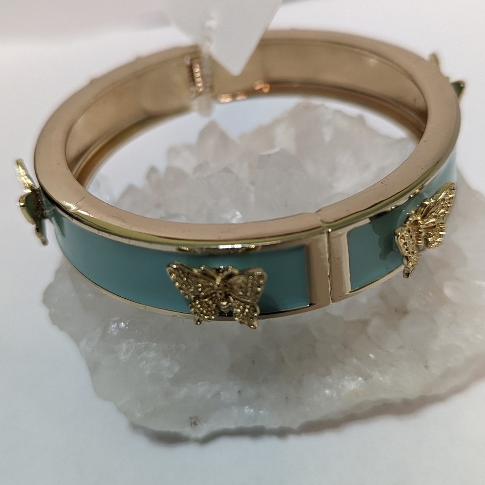 - Butterfly Hinge Bangle - Picture 3 of 9